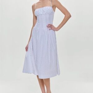 Frankie’s Bikinis Reign Polka Dot Maxi Dress